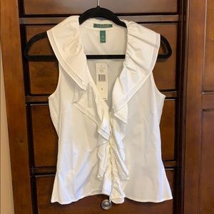 Ralph Lauren Sleeveless Blouse